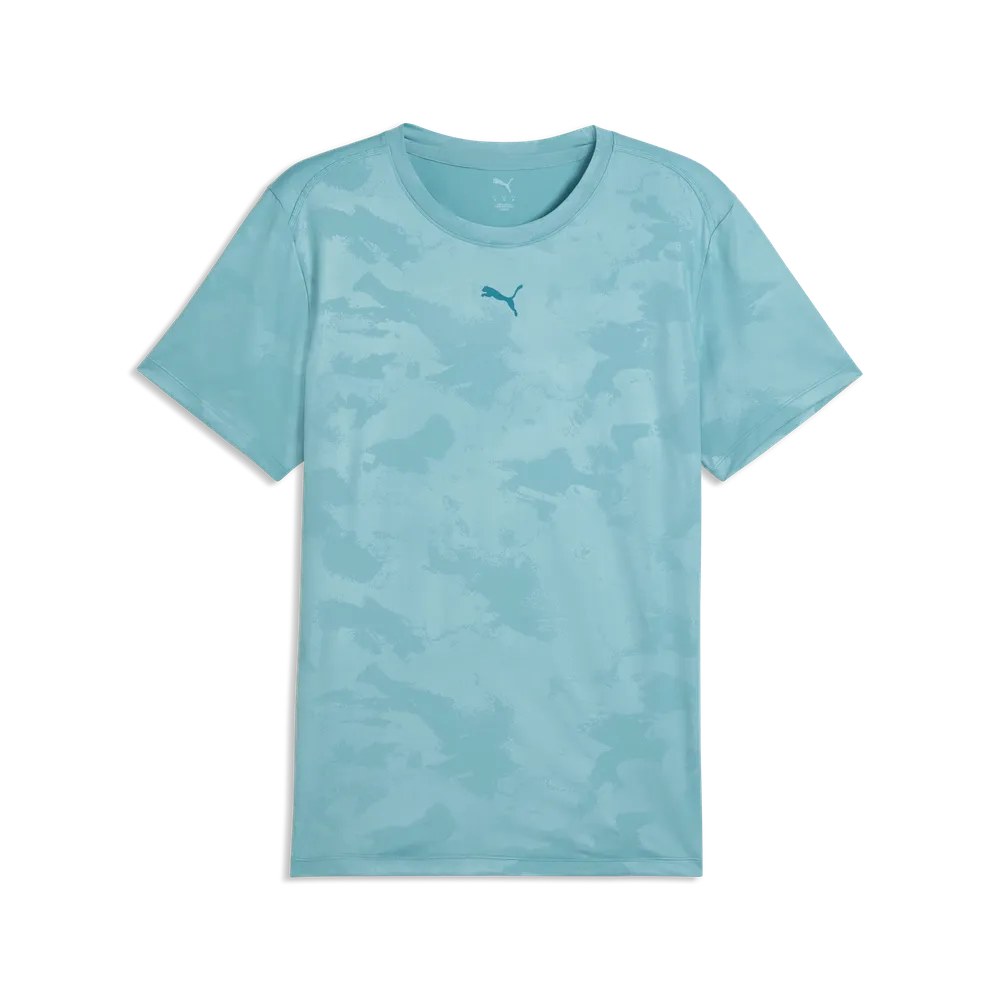 Puma M CLOUDSPUN EMBOSS TEE – Baltic Sea Blue
