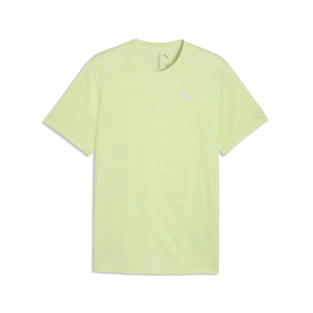 Puma M PWRTRAIN JACQUARD TEE – APPLE SPRITZ