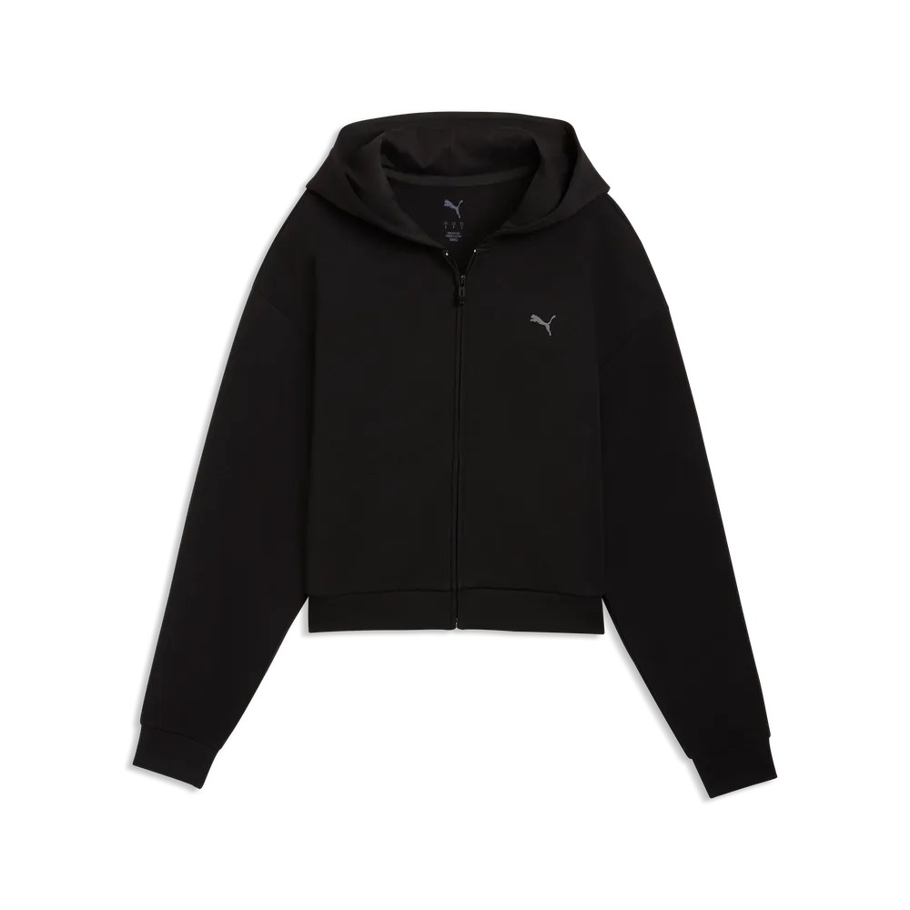 Puma W Cloudspun FZ Hoodie – PUMA BLACK