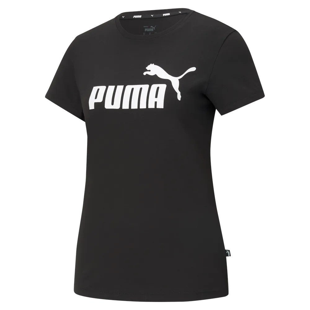Puma ESS Logo Tee – PUMA BLACK