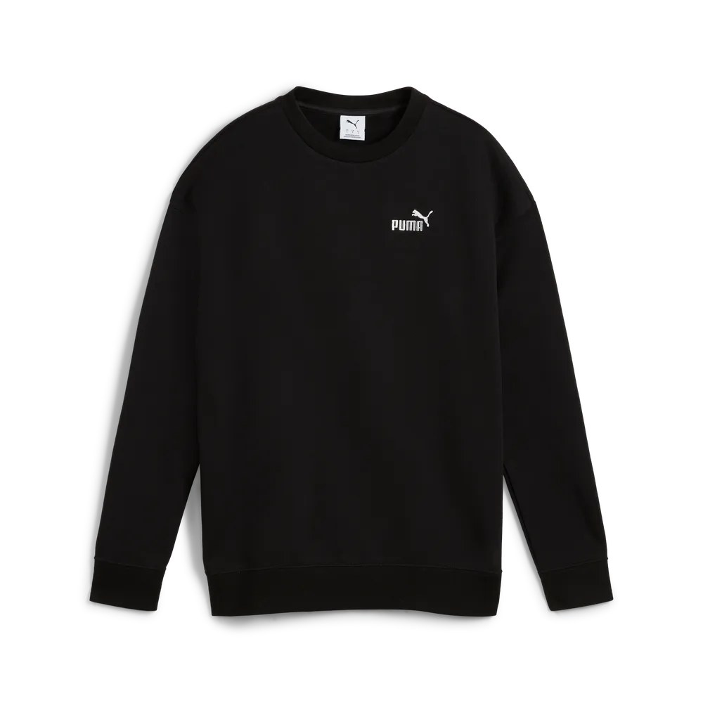 Puma ESS Small No. 1 Logo Relaxed Crew TR – PUMA BLACK