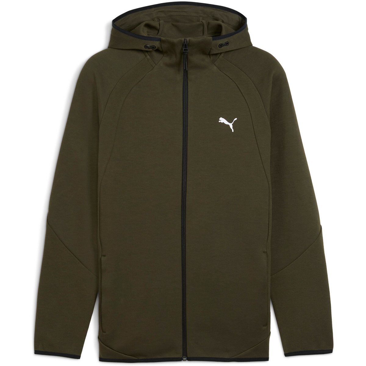 Puma EVOSTRIPE FZ Hoodie DK – DARK OLIVE