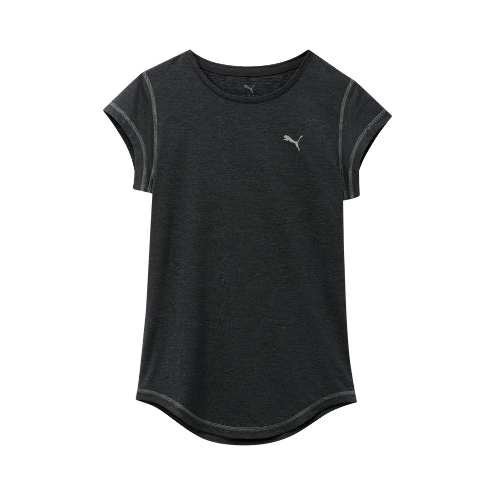 Puma Cloudspun Heather Tee – Dark Gray Heather