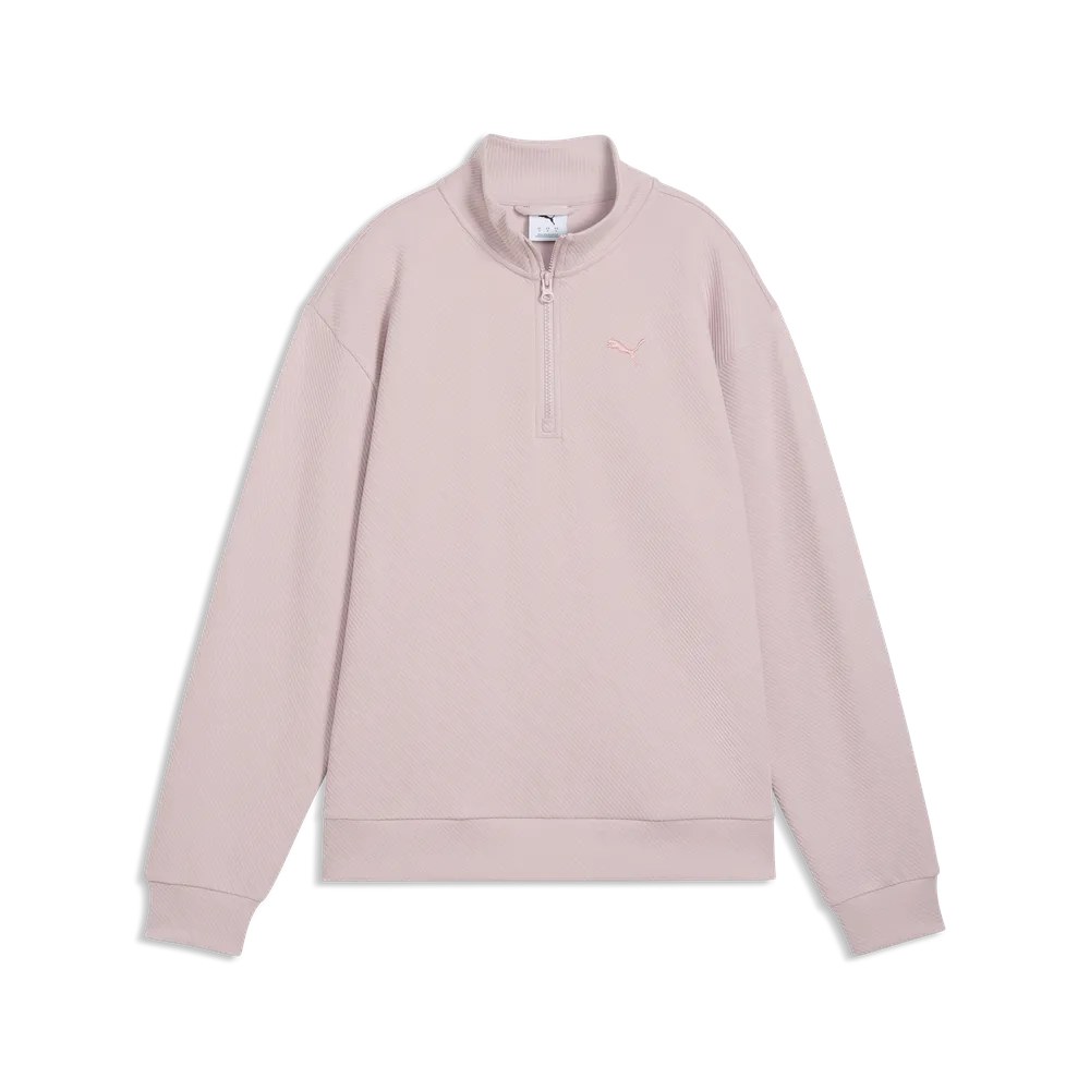 Puma ESS ELEVATED Standard Half-Zip – MISTY PINK
