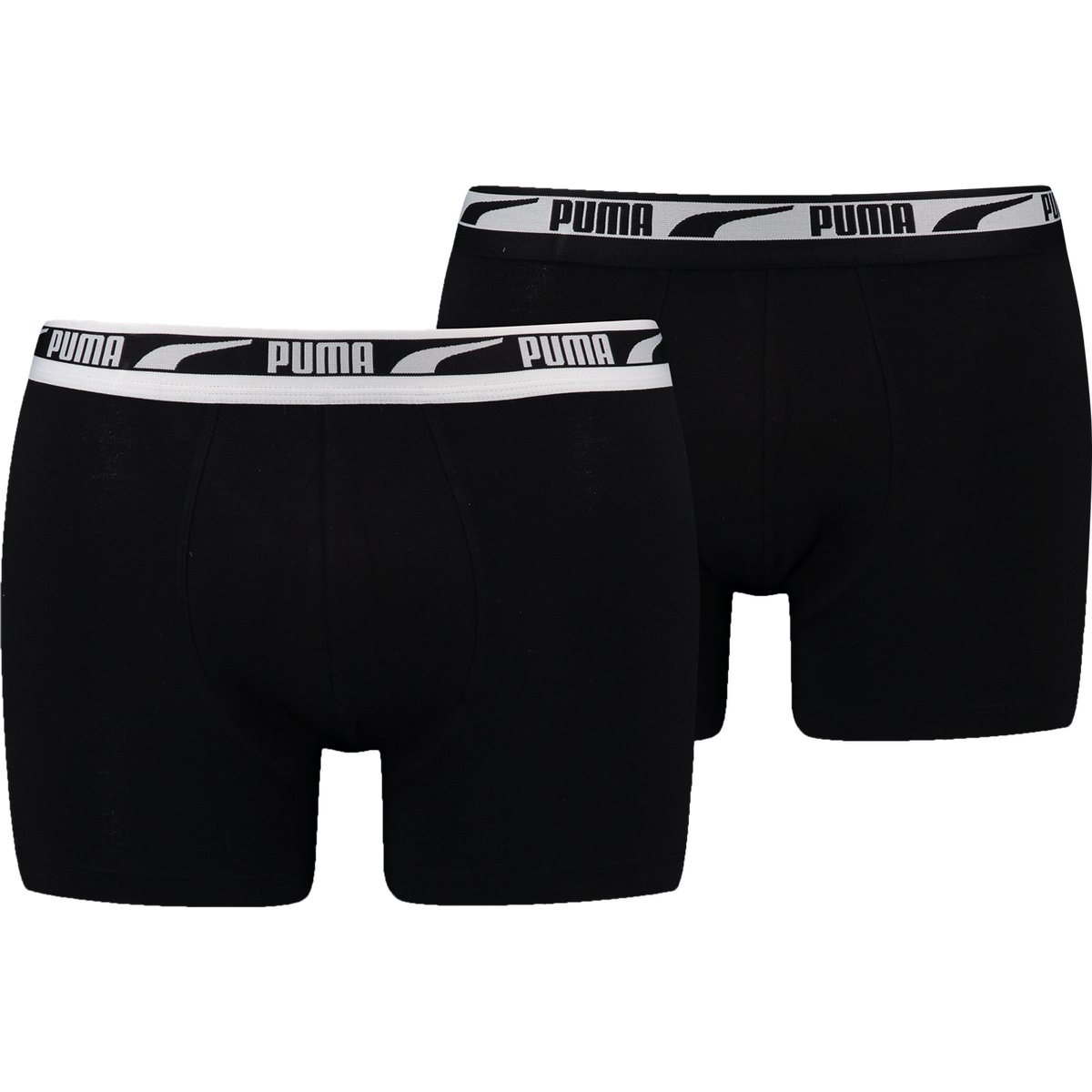PUMA MEN MULTI LOGO BOXER 2P – black