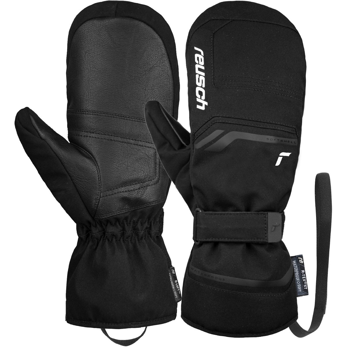 Reusch Primus R-TEX® XT Mitten – BLACK/WHITE