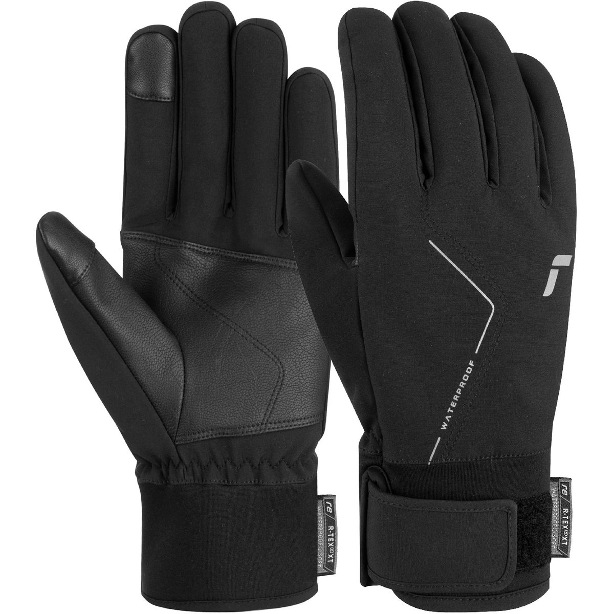 Reusch Diver X R-TEX® XT TOUCH-TEC – BLACK / SILVER