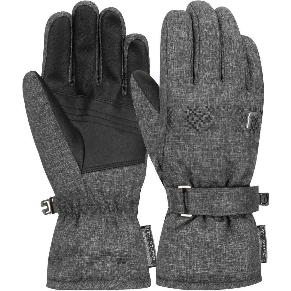 Reusch Bella R-TEX® XT Junior – black melange
