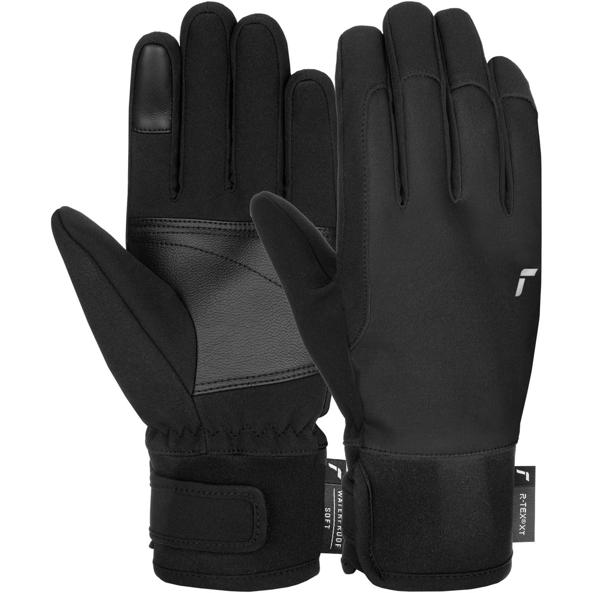 Reusch Lively R-TEX® XT TOUCH-TEC – BLACK / SILVER