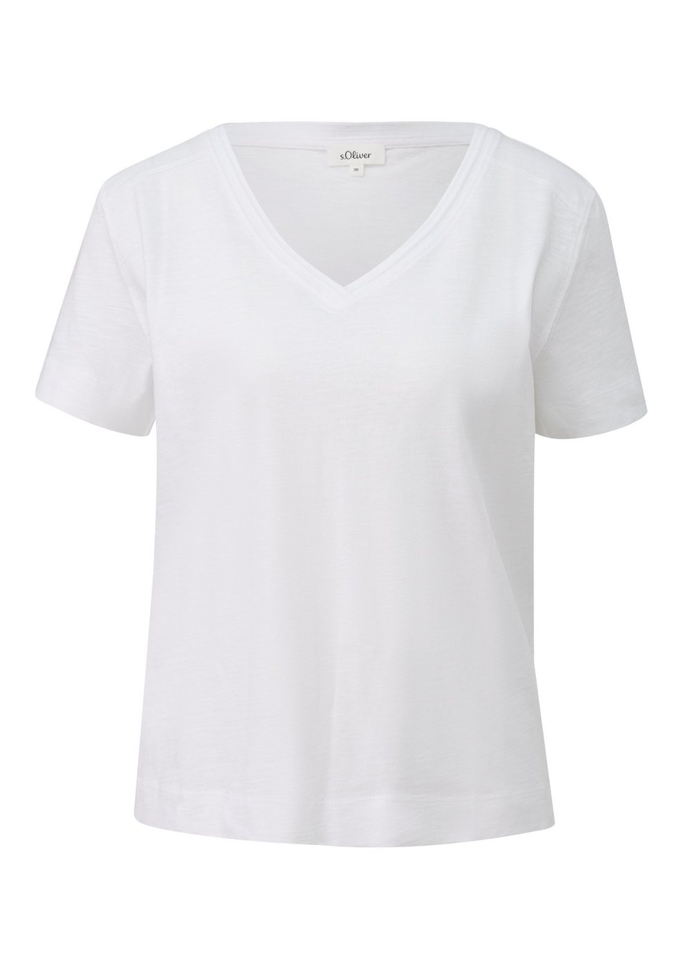 s.Oliver T-Shirt Damen – WHITE