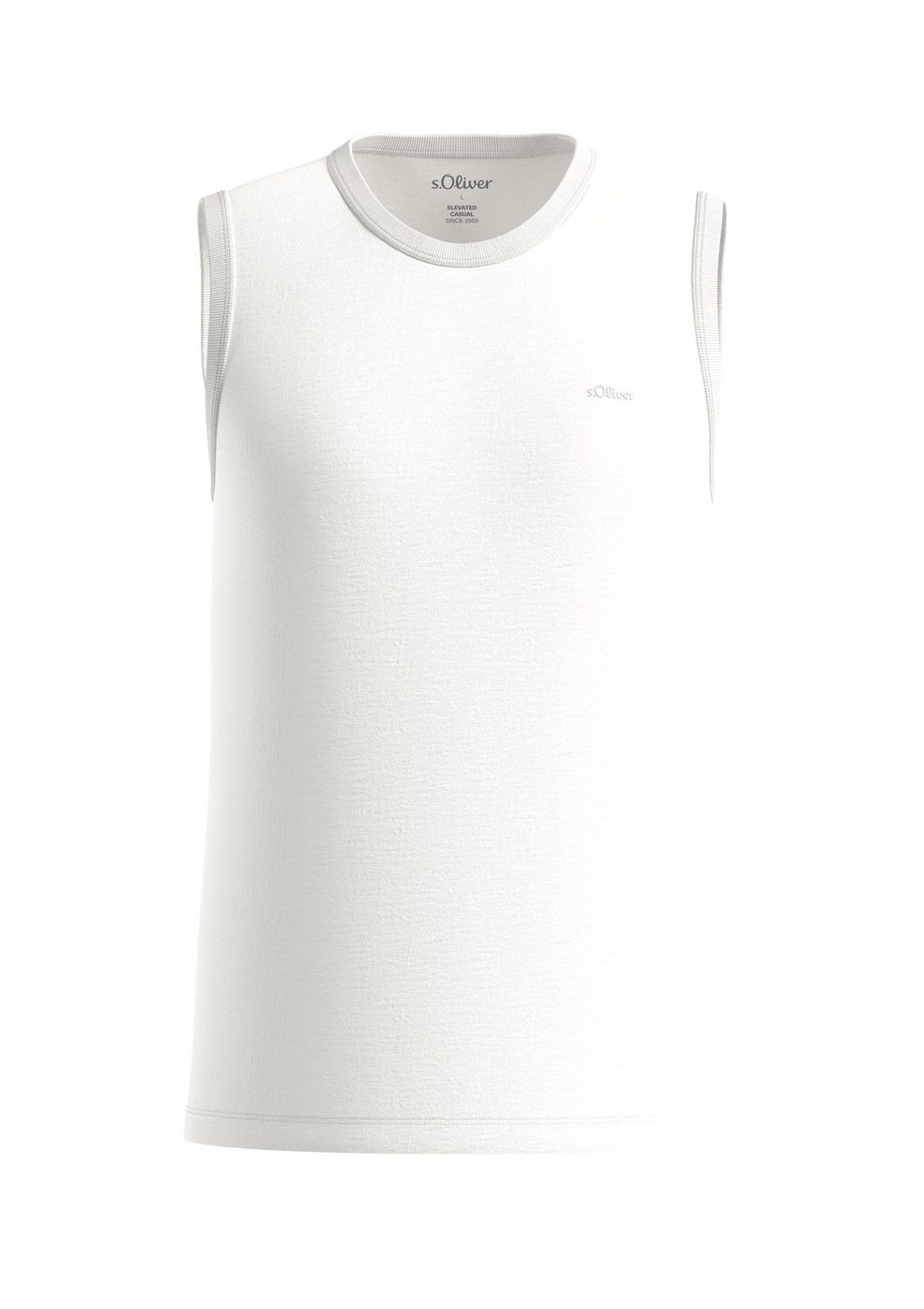 s.Oliver T-Shirt Herren – WHITE