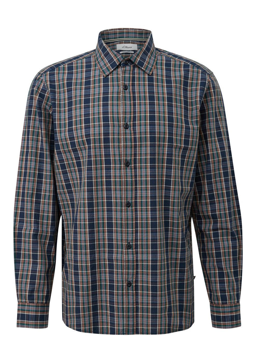 s.Oliver Herren Hemd – BLUE