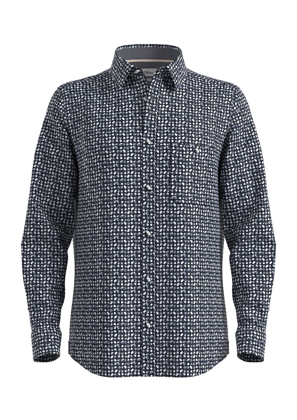 s.Oliver Herren Hemd – BLUE