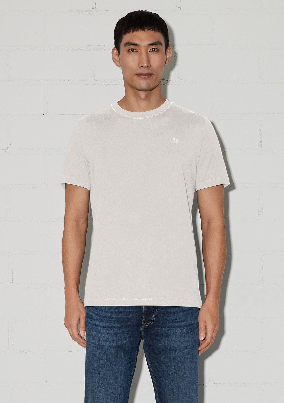s.Oliver T-Shirt – GREY/BLACK