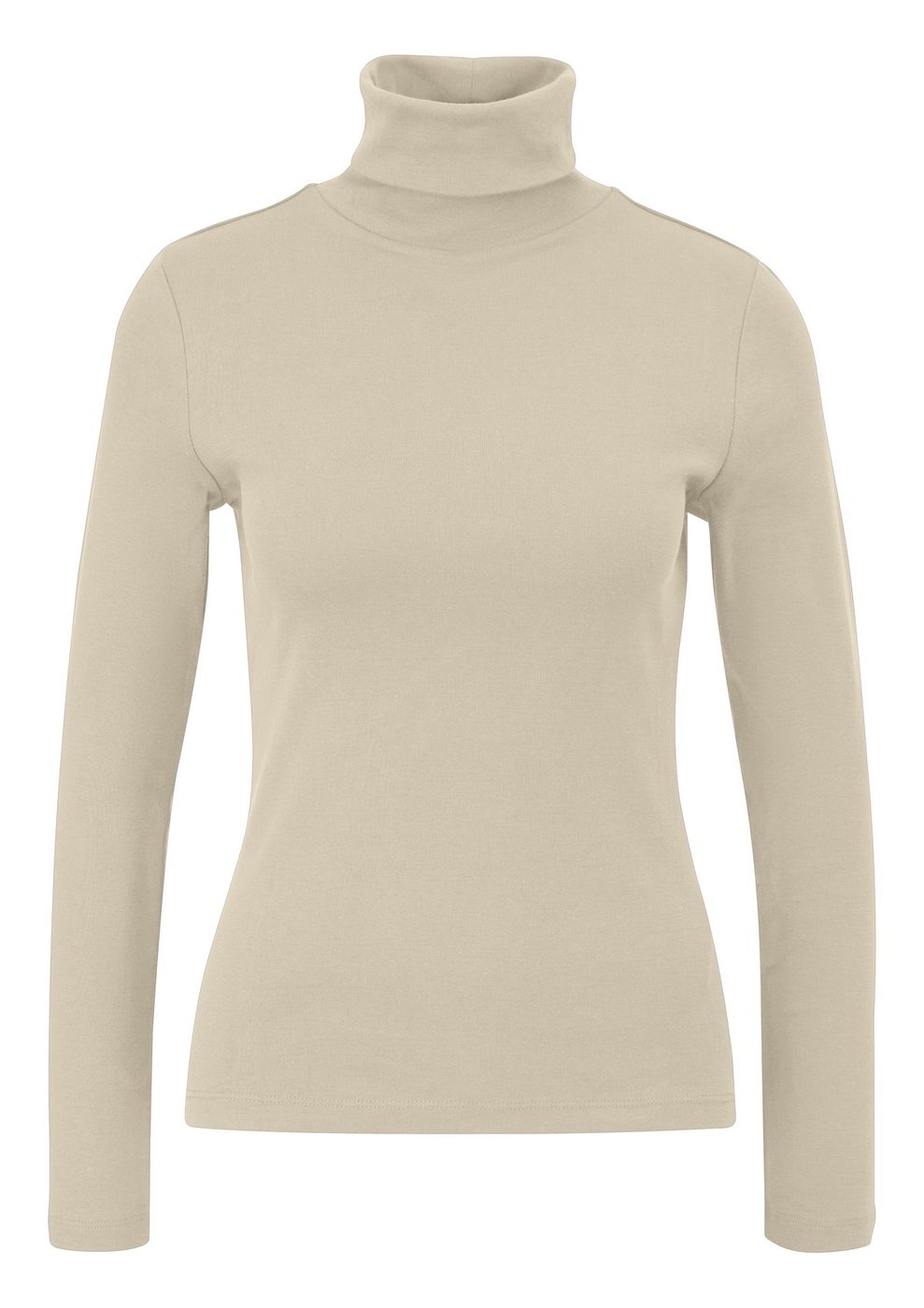 s.Oliver Damen T-Shirt – TAUPE MELANGE