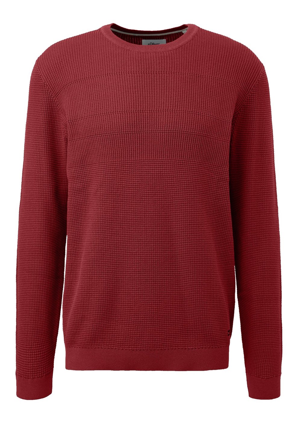 s.Oliver Herren Strickpullover – RED