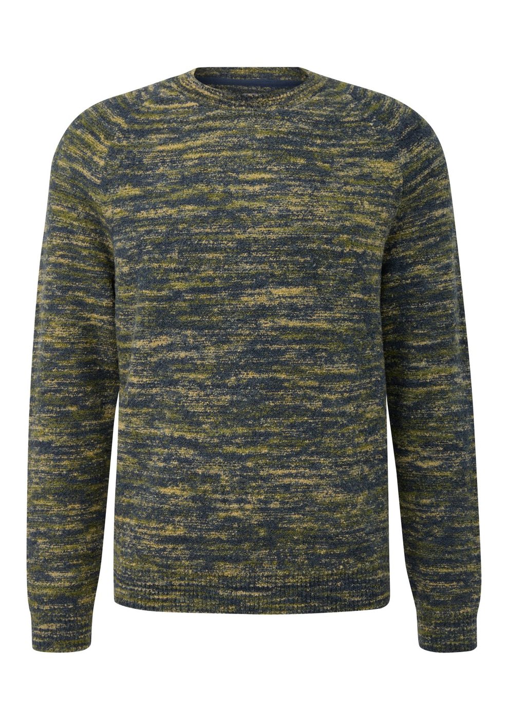 s.Oliver Pullover aus Wollmix in Bouclé-Optik – BLUE