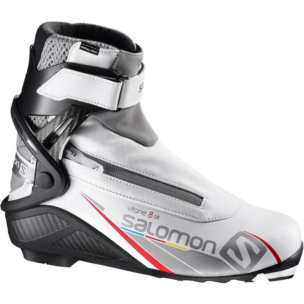 Salomon VITANE 8 SKATE PROLINK – White/Silver