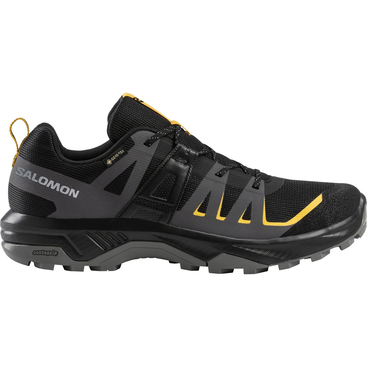 Salomon SHOES EXTEND GTX Black/Asphalt – Black/Asphalt/Spicy Mustard
