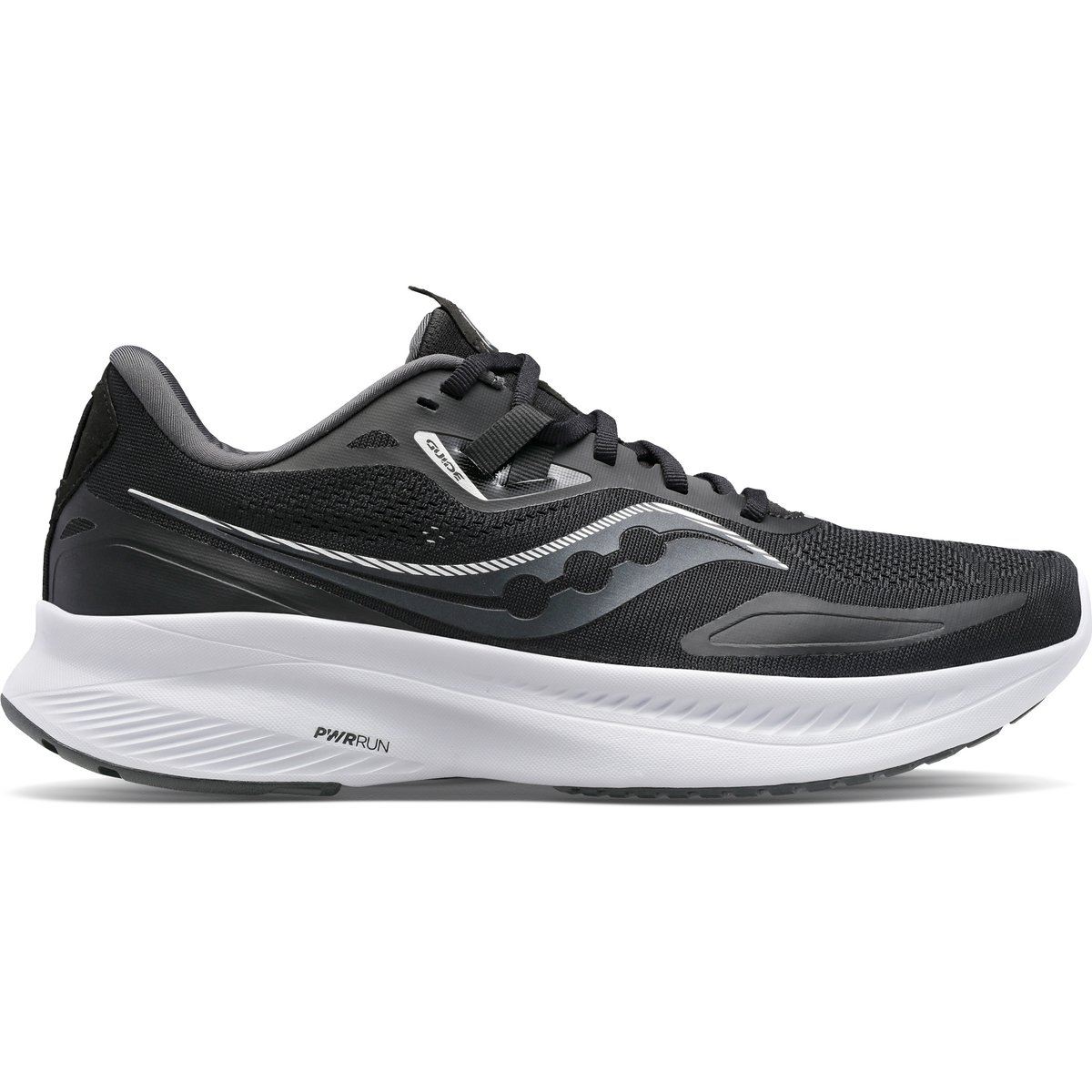 Saucony GUIDE 15 – BLACK/WHITE