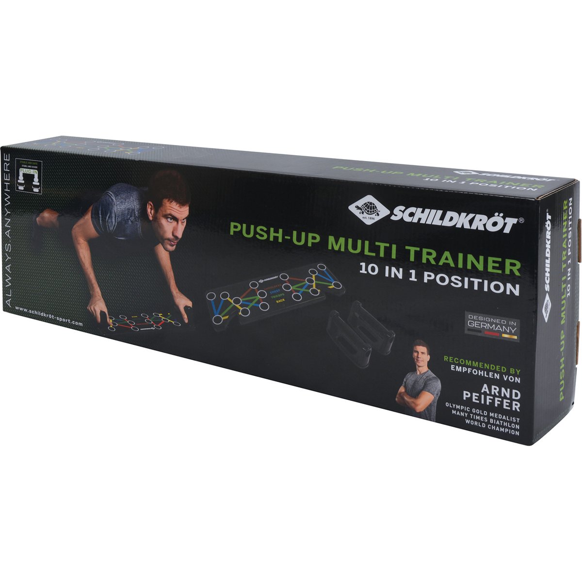 Schildkröt Fitness PUSH-UP MULTITRAINER (Push-Up Board) in 4C Box – KEINE FARBE