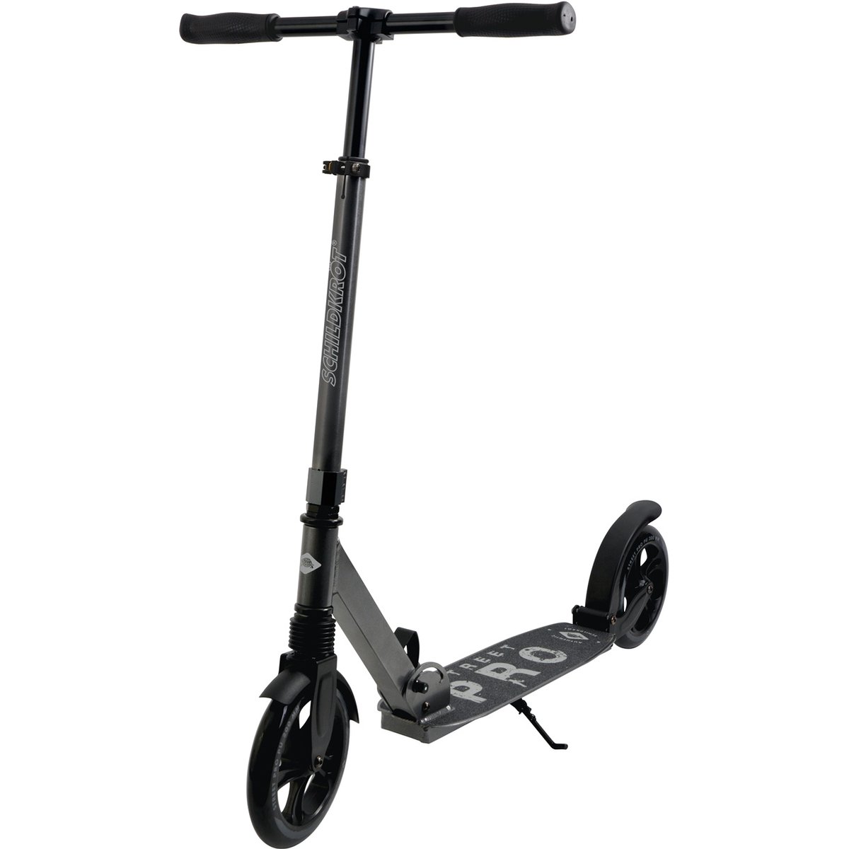 Schildkröt City Scooter STREET PRO 200mm, anthracite, Full Suspension – Keine Farbe