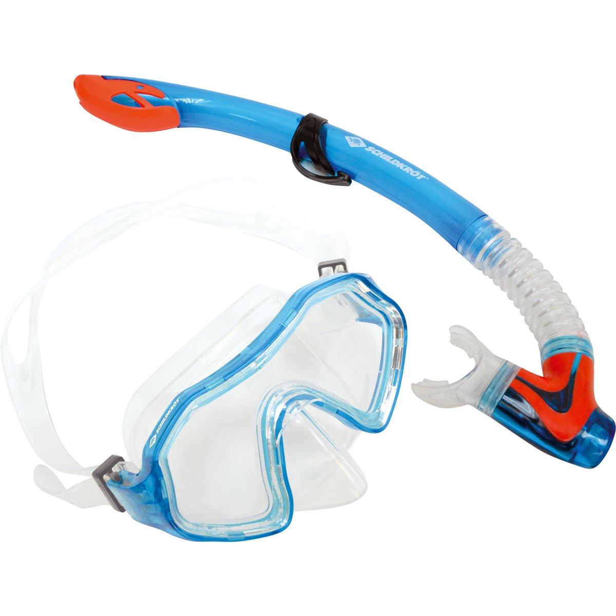 Schildkröt Schnorchel Set BARBADOS Junior (2-teilig, im PET-Blister) – KEINE FARBE