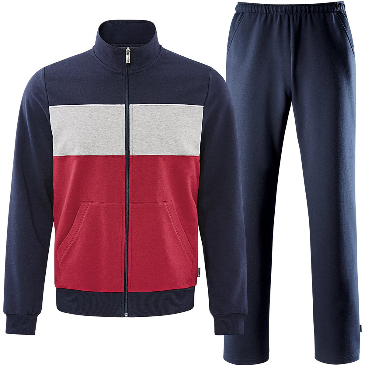 Schneider Sportswear BLAIRM-ANZUG – REDWINE/DUNKELBLAU