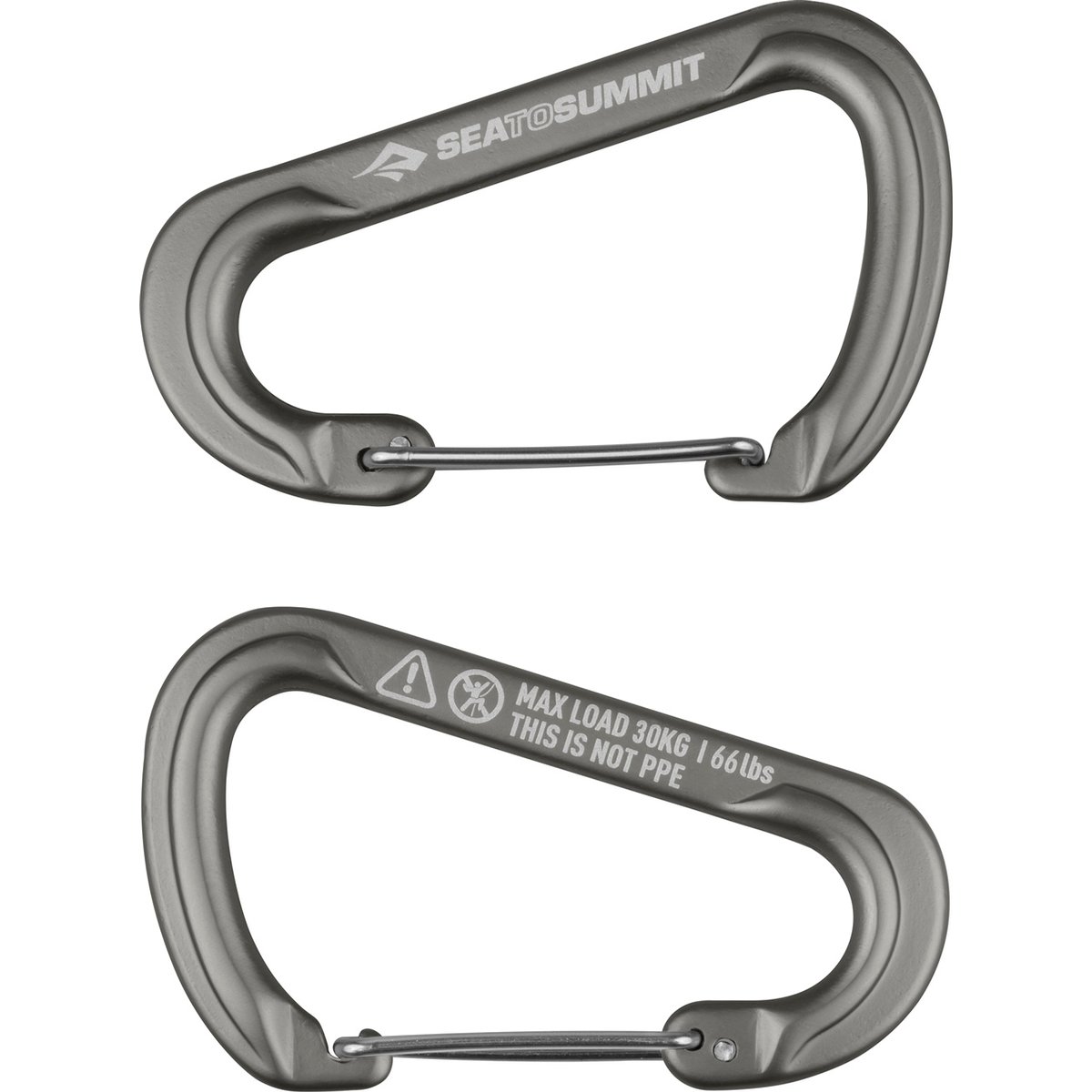 SEA TO Summit Accessory Carabiner Large Set 2pcs – GREY