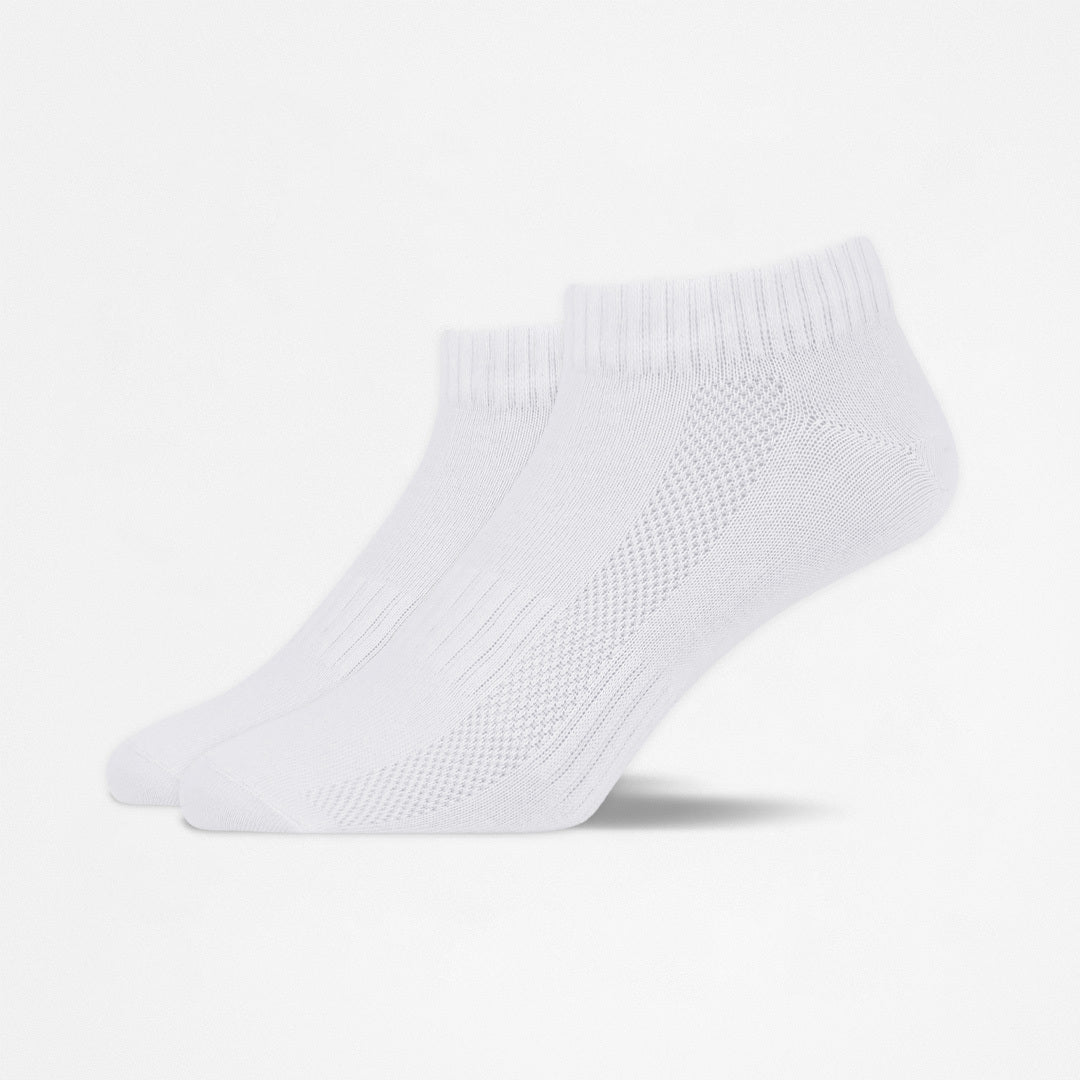 Snocks Quarter Socks Uni, 2pcs – WHITE