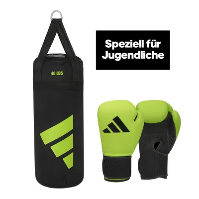 Adidas Youth Boxing Kit 04 – GREEN/BLACK