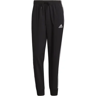 Adidas AEROREADY Essentials Tapered Cuff Woven 3-Streifen Hose – BLACK