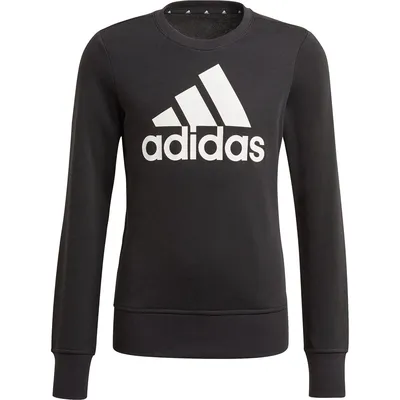 Adidas Essentials Sweatshirt – BLACK/WHITE