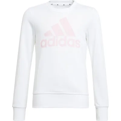 Adidas Essentials Sweatshirt – WHITE/CLPINK