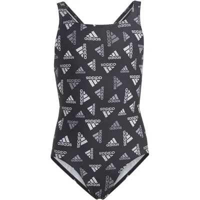 Adidas LOGO SWIMSUIT – BLACK/WHITE