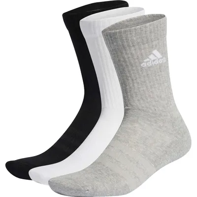 Adidas Socken Cushioned Crew, 3 Paar – MGREYH/WHITE/BLACK