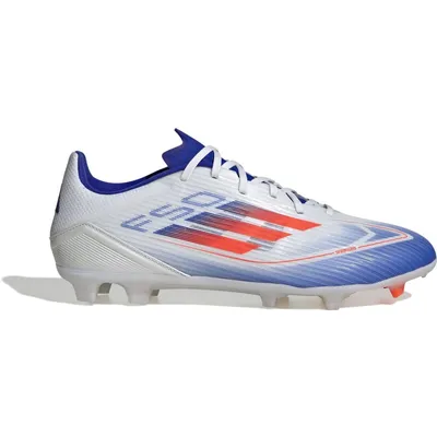Adidas F50 League Fußballschuh FG/MG – FTWWHT/SOLRED/LUCBLU