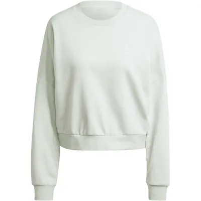 Adidas Sweatshirt Essentials Small Logo Feel Cozy – LINGRN/WHITE