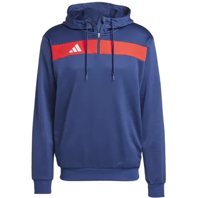 Adidas Kapuzensweat Tiro 25 Essentials Sweat – NAVBLU/RED