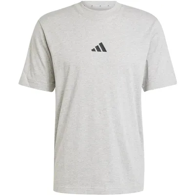 Adidas Shirt Essentials Small Logo Single Jersey – MGREYH/BLACK