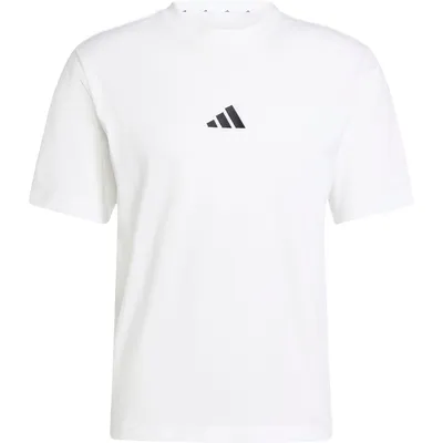 Adidas Shirt Essentials Small Logo Single Jersey – WHITE/BLACK