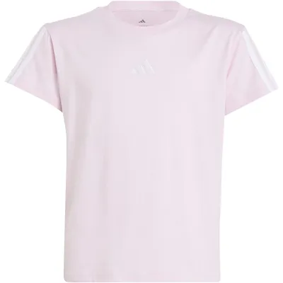 Adidas JG 3S TEE 160 – CLPINK/WHITE