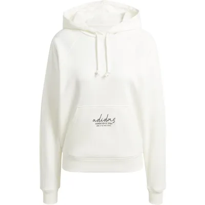 Adidas Kapuzensweat Signature Graphic Embroidery French Terry Loose – OWHITE