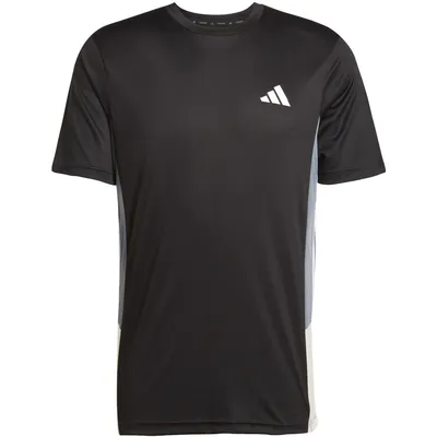 Adidas Shirt Train Essentials Seasonal Colorblock – BLACK