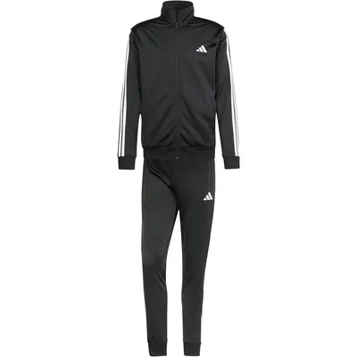 Adidas Sportanzug Sportswear Basic 3-Streifen Tricot (normal & lang) – BLACK