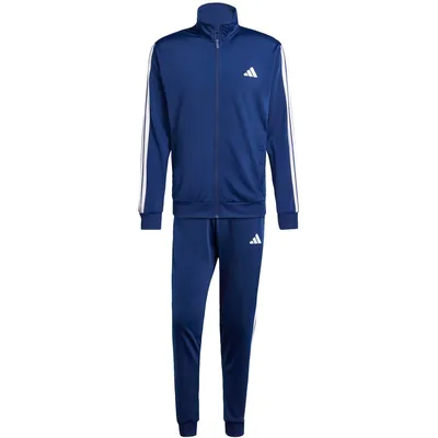Adidas Sportanzug Sportswear Basic 3-Streifen Tricot (normal & lang) – DKBLUE