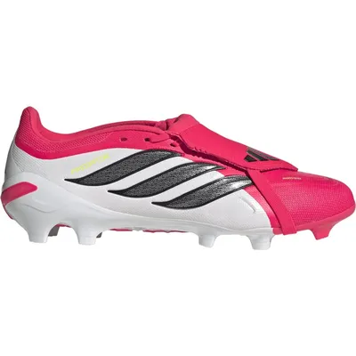 Adidas Fussball-Rasenschuhe PREDATOR LEAGUE Fold-Over Tongue Firm Ground – LUCRED/CBLACK/FTWWHT