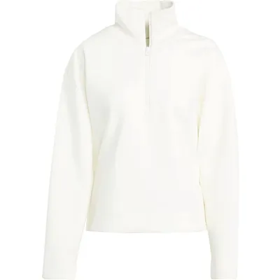 Adidas Sweatshirt Soft Lux Quarter-Zip – OWHITE