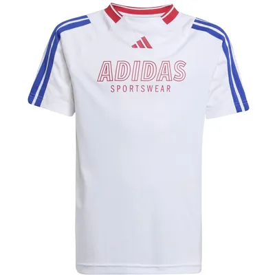Adidas J HOT TEE – WHITE/SELUBL/PURRUB