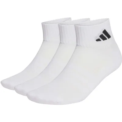 Adidas C ESS ANK 3P – WHITE/WHITE/BLACK